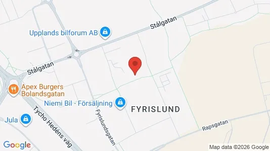 Kontorslokaler att hyra i Uppsala - Bild från Google Street View