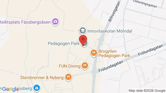 Kontorslokaler att hyra i Mölndal - Bild från Google Street View