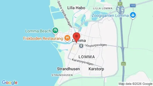 Kontorslokaler att hyra i Lomma - Bild från Google Street View