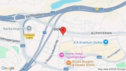 Kontorslokaler att hyra i Område ej specificerat - kort over placeringen