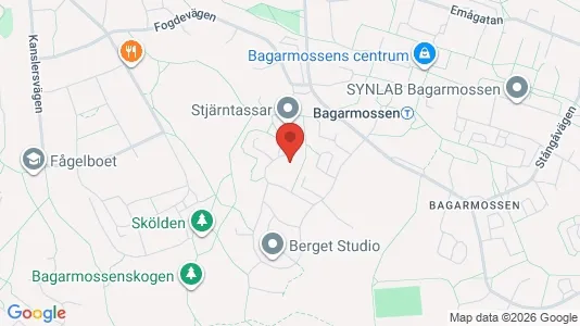 Kontorslokaler att hyra i Söderort - kort over placeringen