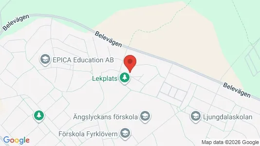 Kontorslokaler att hyra i Hässleholm - kort over placeringen
