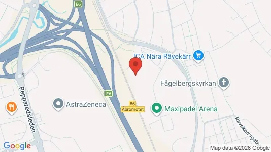Kontorslokaler att hyra i Mölndal - Bild från Google Street View