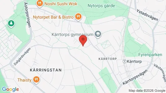 Kontorslokaler att hyra i Söderort - kort over placeringen