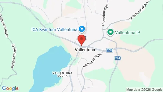 Kontorslokaler att hyra i Vallentuna - Bild från Google Street View