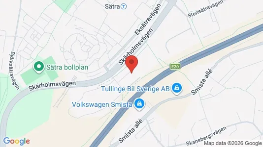 Kontorslokaler att hyra i Söderort - kort over placeringen