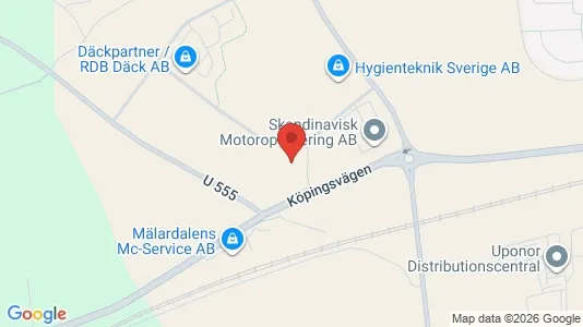 Industrilokaler att hyra i Västerås - Bild från Google Street View