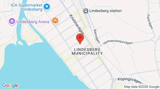 Kontorslokaler att hyra i Lindesberg - Bild från Google Street View