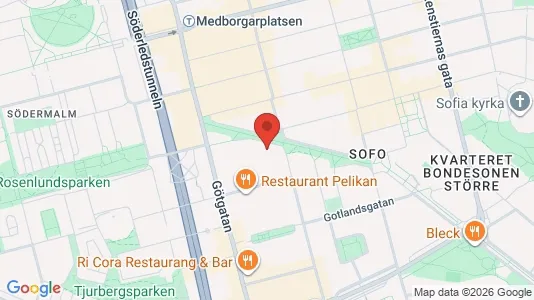 Kontorslokaler att hyra i Södermalm - Bild från Google Street View