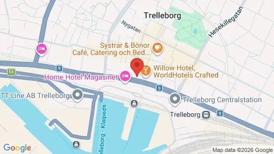 Kontorslokaler att hyra i Trelleborg - Bild från Google Street View