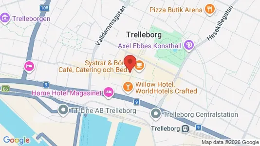 Kontorslokaler att hyra i Trelleborg - Bild från Google Street View