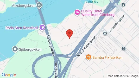 Kontorslokaler att hyra i Majorna-Linné - Bild från Google Street View