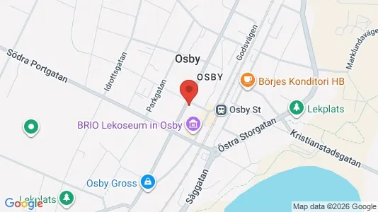 Kontorslokaler att hyra i Osby - Bild från Google Street View