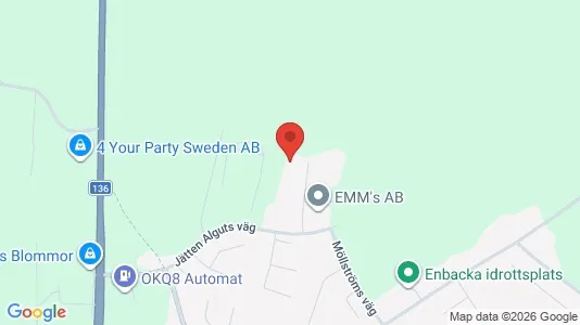 Kontorslokaler att hyra i Mörbylånga - kort over placeringen