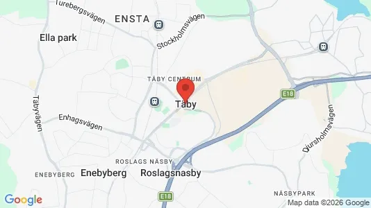 Industrilokaler att hyra i Täby - Bild från Google Street View