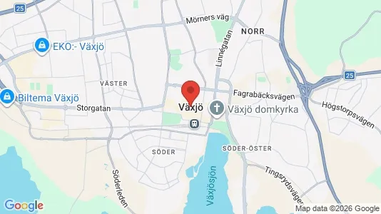 Kontorslokaler att hyra i Växjö - Bild från Google Street View