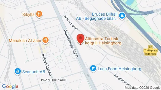 Kontorslokaler att hyra i Helsingborg - Bild från Google Street View