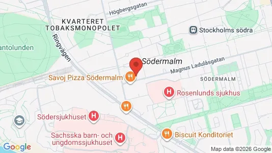Kontorslokaler att hyra i Södermalm - Bild från Google Street View