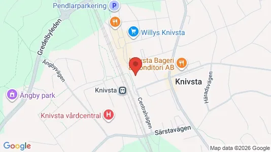 Kontorslokaler att hyra i Knivsta - Bild från Google Street View