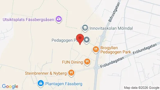 Kontorslokaler att hyra i Mölndal - Bild från Google Street View