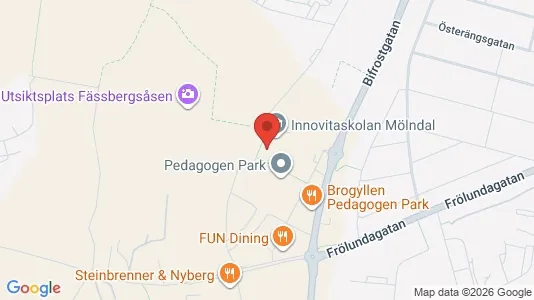 Kontorslokaler att hyra i Mölndal - Bild från Google Street View