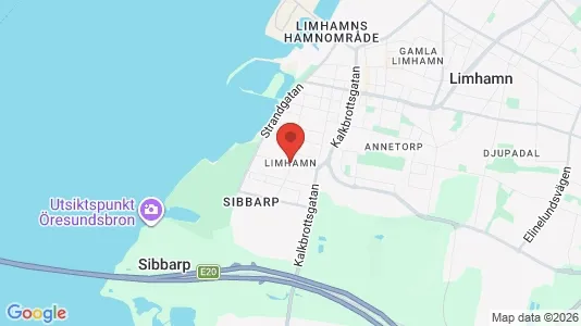 Kontorslokaler att hyra i Limhamn/Bunkeflo - kort over placeringen