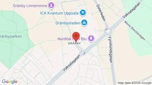 Kontorslokaler att hyra i Uppsala - Bild från Google Street View