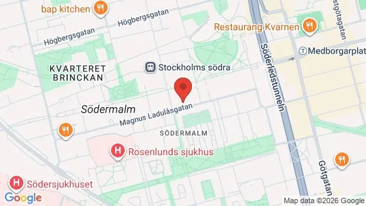 Kontorslokaler att hyra i Södermalm - Bild från Google Street View