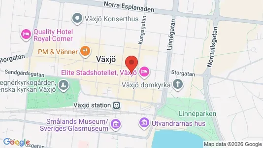 Kontorslokaler att hyra i Växjö - Bild från Google Street View