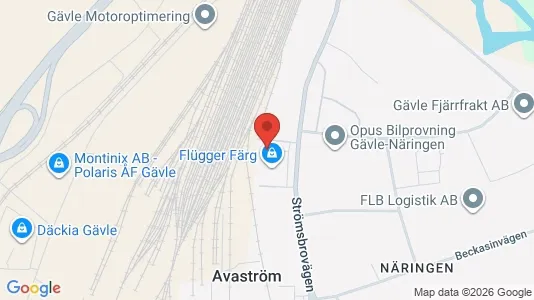 Kontorslokaler att hyra i Gävle - Bild från Google Street View