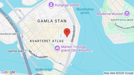 Kontorslokaler att hyra i Stockholm Innerstad - kort over placeringen
