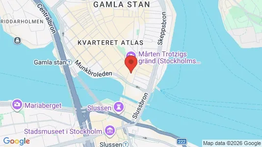Kontorslokaler att hyra i Stockholm Innerstad - kort over placeringen