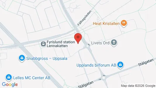 Kontorslokaler att hyra i Uppsala - Bild från Google Street View