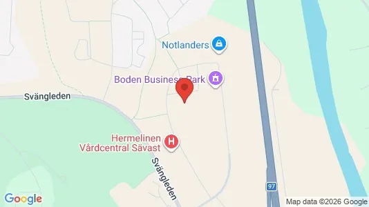Kontorslokaler att hyra i Boden - Bild från Google Street View