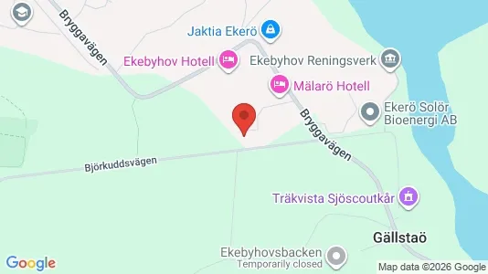 Kontorslokaler att hyra i Ekerö - kort over placeringen