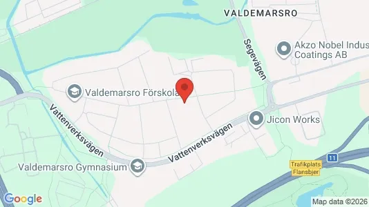 Kontorslokaler att hyra i Kirseberg - kort over placeringen