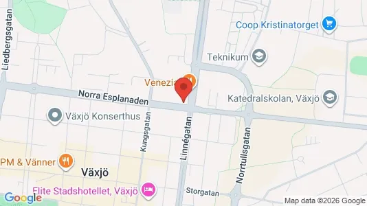 Kontorslokaler att hyra i Växjö - Bild från Google Street View