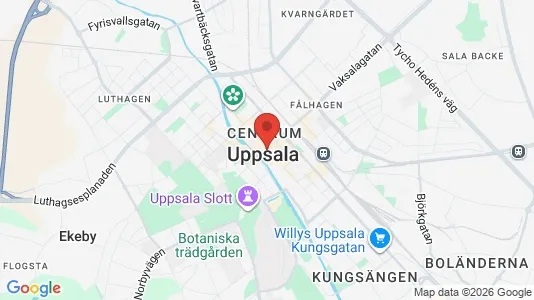 Kontorslokaler att hyra i Uppsala - Bild från Google Street View