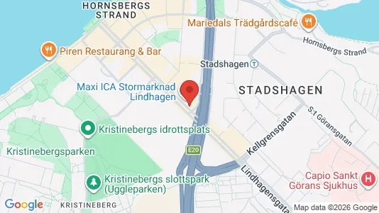 Kontorslokaler att hyra i Kungsholmen - kort over placeringen