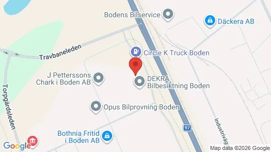Kontorslokaler att hyra i Boden - Bild från Google Street View