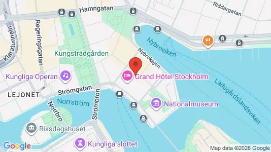Kontorslokaler att hyra i Stockholm Innerstad - kort over placeringen