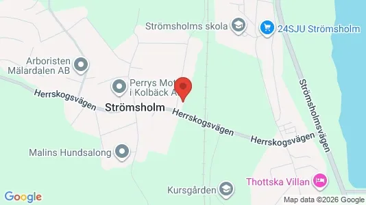 Kontorslokaler att hyra i Hallstahammar - kort over placeringen