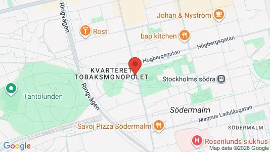 Kontorslokaler att hyra i Södermalm - Bild från Google Street View