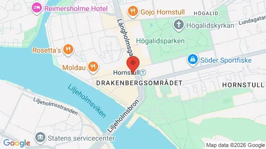 Kontorslokaler att hyra i Södermalm - Bild från Google Street View