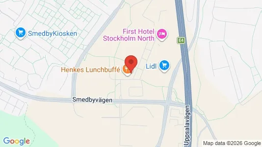 Kontorslokaler att hyra i Upplands Väsby - kort over placeringen