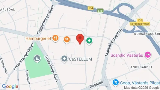 Kontorslokaler att hyra i Västerås - Bild från Google Street View