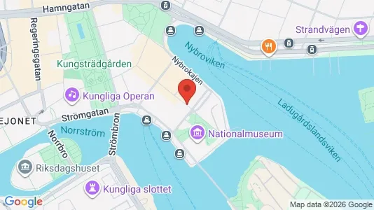 Kontorslokaler att hyra i Stockholm Innerstad - kort over placeringen