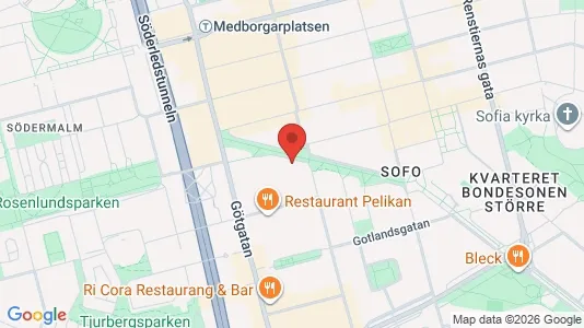 Kontorslokaler att hyra i Södermalm - Bild från Google Street View