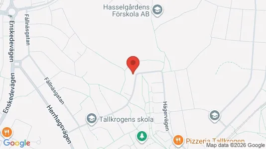 Kontorslokaler att hyra i Söderort - kort over placeringen