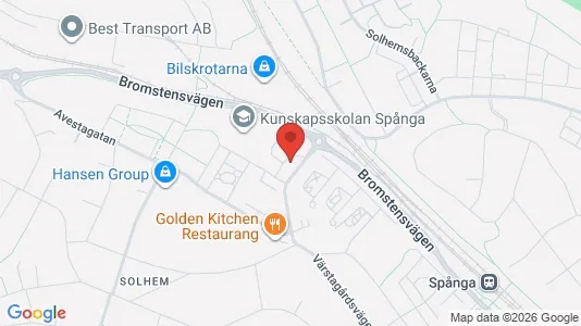 Kontorslokaler att hyra i Stockholm Innerstad - kort over placeringen